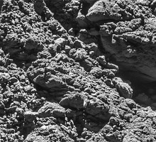 Фото поверхности астероида Бенну с близкой дистанции