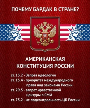 Конституция РФ как конституция побежденного государства