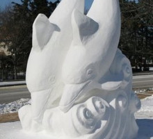 Какие скульптуры можно сделать из снега?
