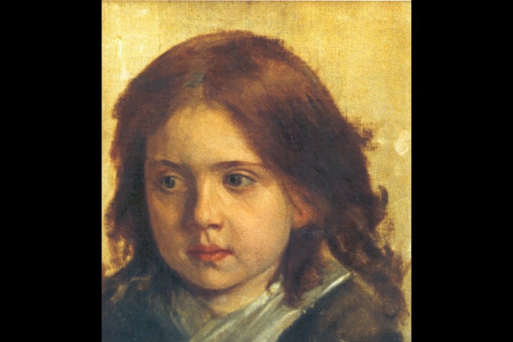 Иван Крамской. Портрет дочери Софии. 1870-е годы.