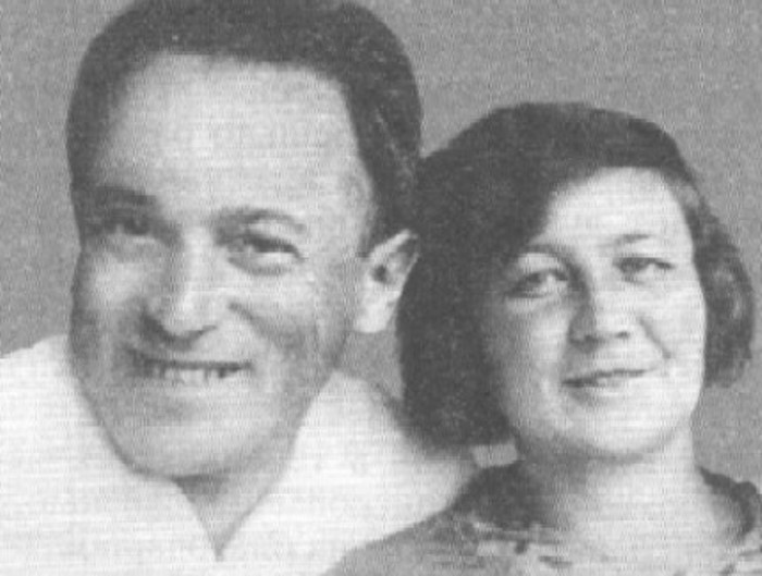 Лев Зильбер и его жена Зинаида Ермольева, начало 1930-х гг. 