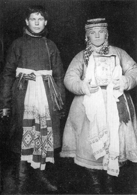 Старинные фото о русском костюме и быте