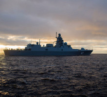 Ракетный крейсер «Варяг» сменит «Москву» у берегов Сирии