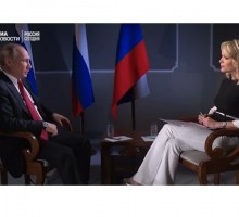 Интервью Владимира Путина журналистке NBC News Мегин Келли
