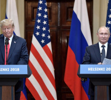 Пресс-конференция по итогам переговоров президентов России и США