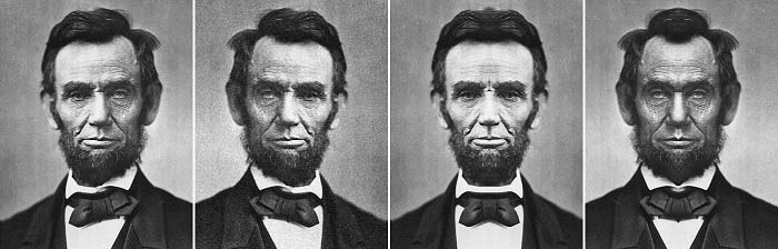 Асимметрия лица Авраама Линкольна