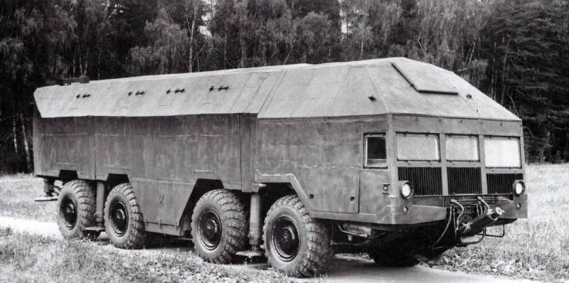 Защищенная машина «Редут» на базе шасси МАЗ-543В