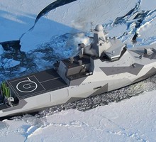 Россия спускает на воду первый боевой ледокол