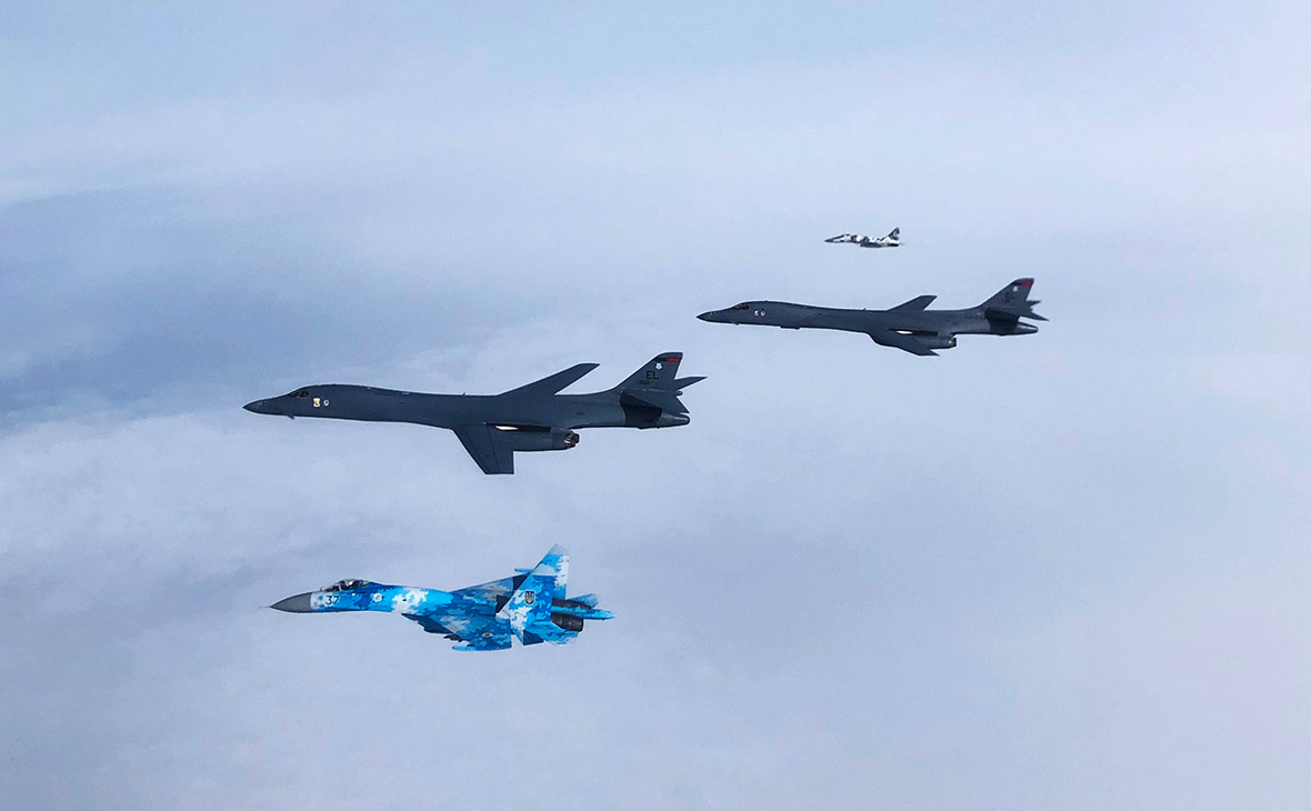военные самолеты сша и россии