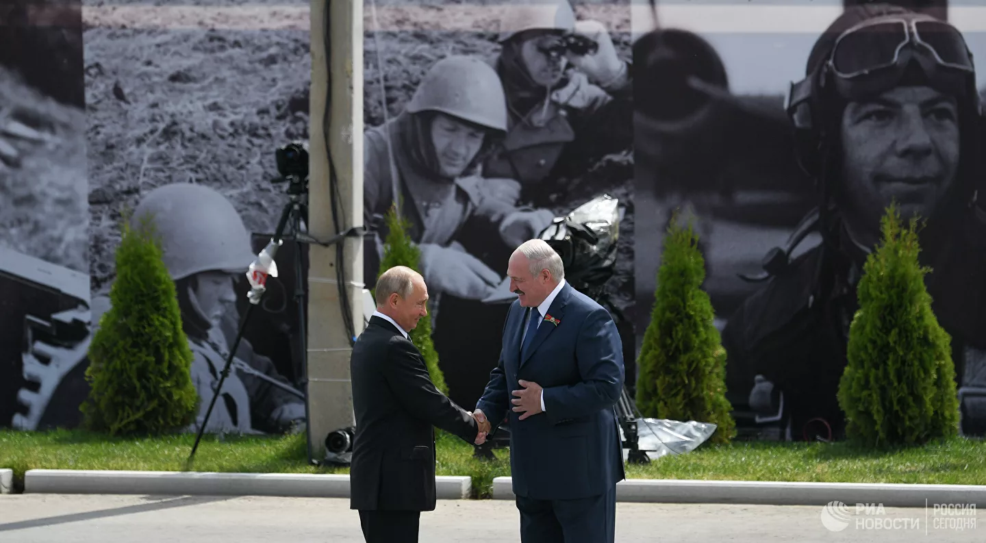 РЖЕВСКИЙ мемориал советскому солдату Путин Лукашенко