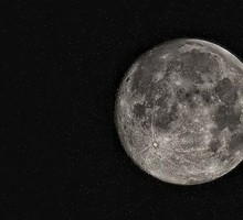 Полярник на Луне