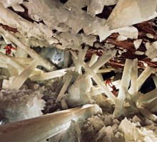 Пещера гигантских кристаллов в Мексике (20 фото)