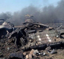 Киев наполняет Мариуполь военной техникой, «готовятся к чему-то серьёзному» (ВИДЕО)