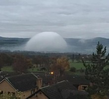 Обнаружен необычный «туманный купол»