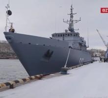 Тральщик «Пётр Ильичев» приняли в состав Тихоокеанского флота