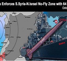 Крейсер "Москва" взял под бесполётный зонтик большую часть Сирии и ....