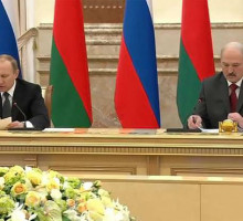 Совместное заявление Владимира Путина и Александра Лукашенко по итогам встречи в Минске (ВИДЕО)