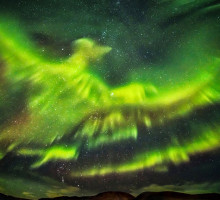 Феникс засиял над Исландией: фото