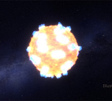 Астрономы впервые увидели вспышку сверхновой звезды