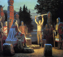 Збручский идол Святовитов – родословный столп славян