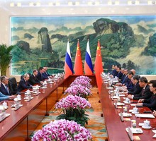 Беседа с Председателем КНР Си Цзиньпином