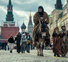 "Когда-то здесь жили странные люди, они называли себя русскими" "Когда-то здесь жили странные люди, они называли себя русскими"