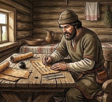 На чём писали в Древней Руси На чём писали в Древней Руси