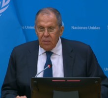Пресс-конференция Лаврова по итогам заседания Генассамблеи ООН